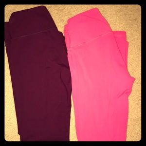 2 Pairs of Full Length Leggings